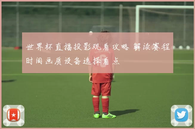 世界杯直播投影观看攻略 解读赛程时间画质设备选择看点
