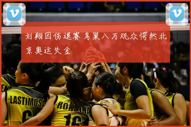 刘翔因伤退赛鸟巢八万观众愕然北京奥运失金